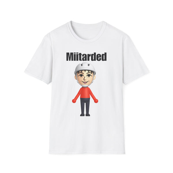 Miitarded Character T-Shirt — Funny Mii Gamer Tee