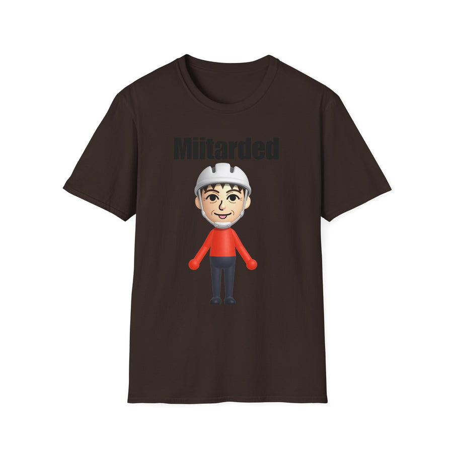 Miitarded Character T-Shirt — Funny Mii Gamer Tee